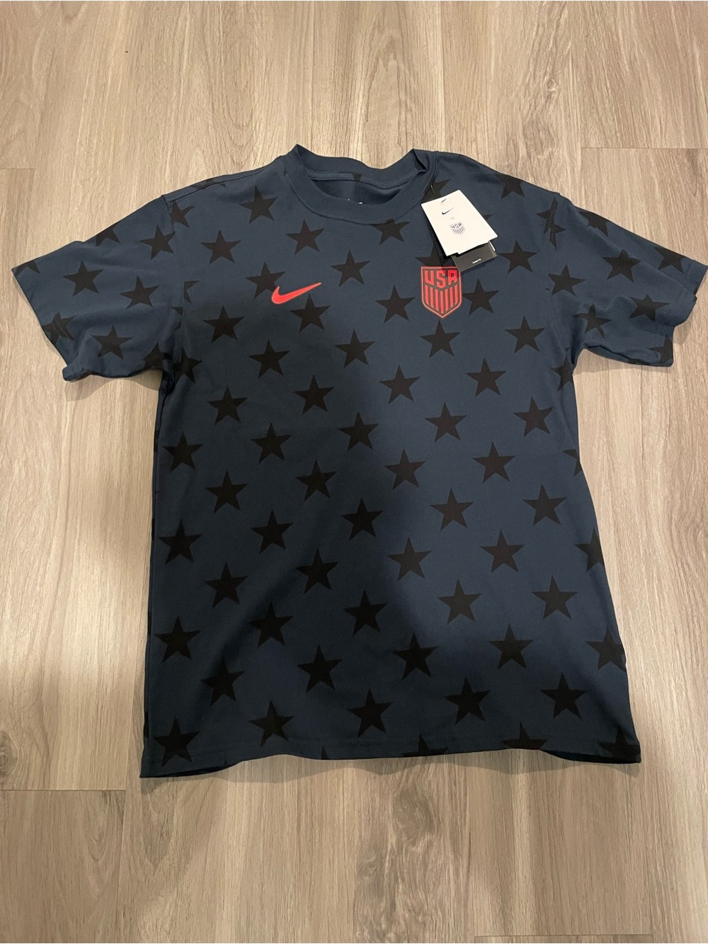 Men’s USMNT Men's Nike Soccer T-Shirt — Size S (loose fit) — IQ2278 475